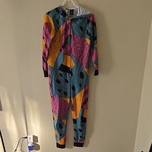 Disney Pink and Yellow Footies One Piece